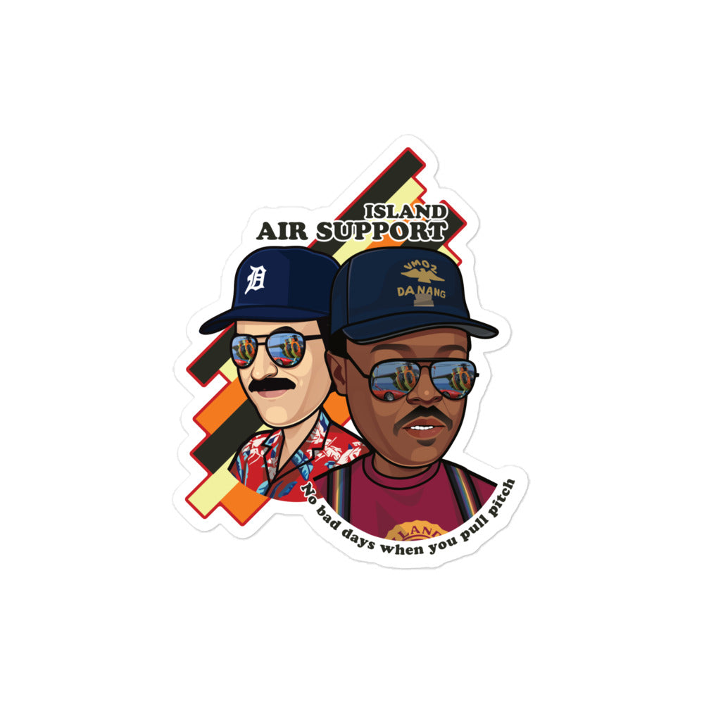 ISLAND AIR SUPPORT STICKER